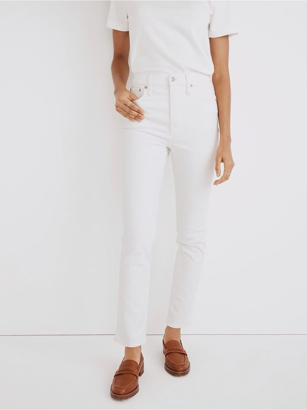 Madewell Perfect Vintage Jean - Tile White - 29